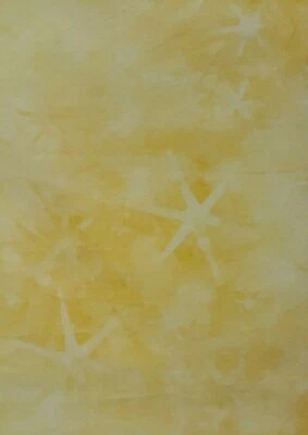 1yd x 44" 100% algodón, Cantik Batiks, fondo amarillo, #1028 512 Foto 1 de 2