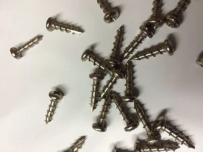 New Youngdale Brand 250 Count lot SELF TAPPING #6 X 5/8" NICKEL Pan Head SCREWS