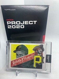 Project 2020 Roberto Clemente Mister Cartoon #10 Retro 1955 Topps Baseball #164