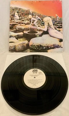 LED ZEPPELIN "HOUSES OF THE HOLY" ULTRA-RARE 1973 JAPANESE WLP PROMO WITH SLICK! - Image 1 of 4