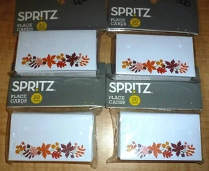 Tarjetas Spritz Place - Tema Otoño / Acción de Gracias - Lote de 80 - Imagen 1 de 2