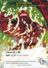 JAKARRA Upper Deck Marvel Legendary BLACK PANTHER VILLAIN ENEMIES OF WAKANDA