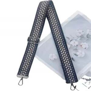 Tracolla stile chitarra clip-on regolabile tracolla larga borsetta tracolla 52" - Foto 1 di 5