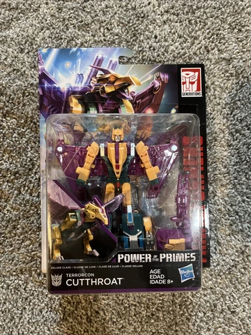 Transformers Generations Power Of The Primes Deluxe Class 2017 CUTTHROAT, New Cover