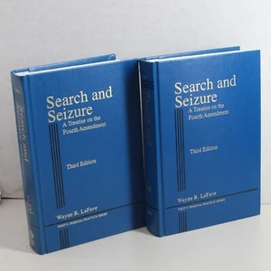 Search and Seizure Volume 4 & 5 Treatise on the 4th Amendment 3rd Edition LaFave - Picture 1 of 20