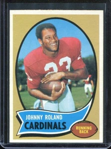 1970 Topps Football # 76 Johnny Roland (NM) Near Mint - Picture 1 of 2