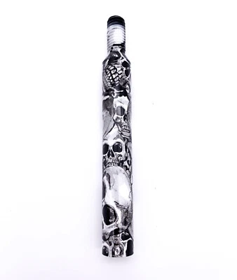 Extensión de perilla de eje de cambio Skulls 6" rosca de 1/2" - Peterbilt Kenworth Foto 1 de 3