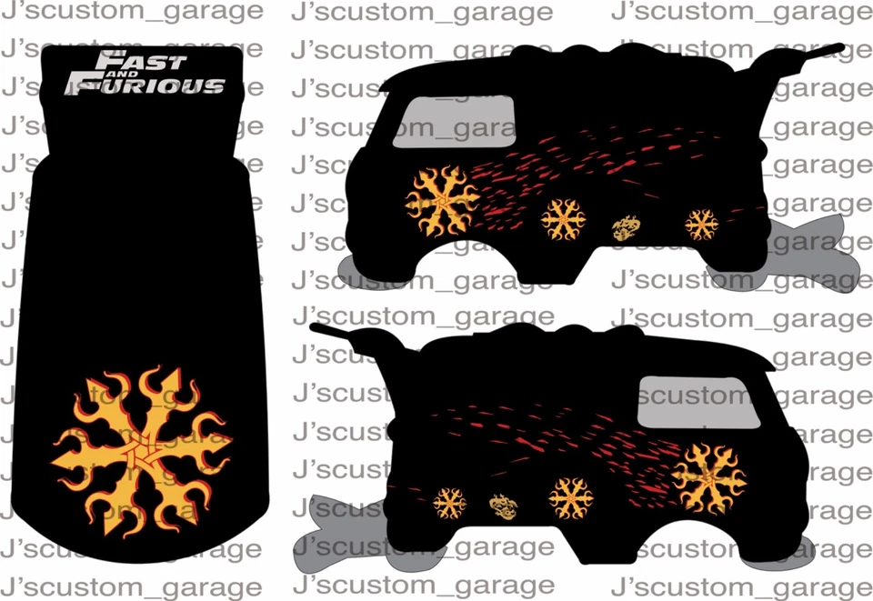 F&F S2K kombi 1/64 定制水滑贴花适用于风火轮 — 第 1/1 张图片