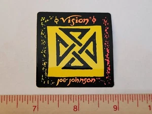 DE COLECCIÓN AÑOS 80 VISION STREET WEAR JOE JOHNSON TRIBAL GATOR DE LOTE ANTIGUO PEGATINA CUBIERTA DE MONOPATÍN - Imagen 1 de 1