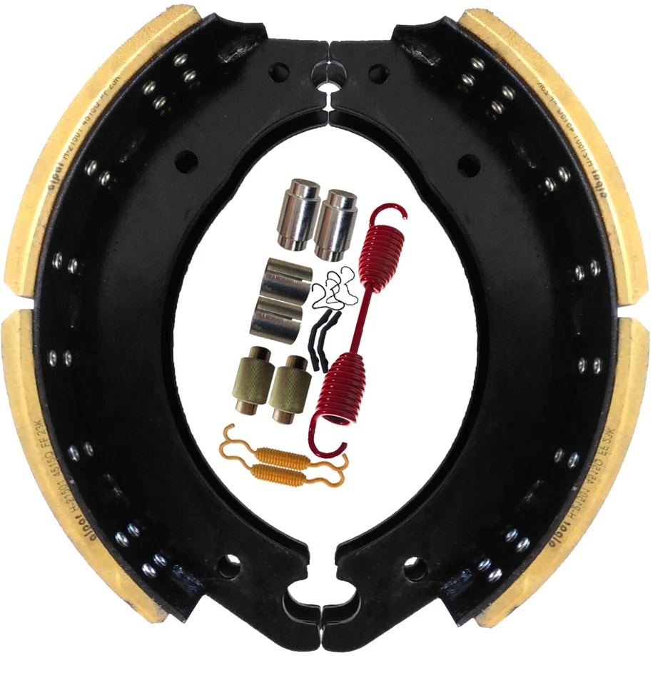 4515 Kit de caja de zapatas de freno 23K forro premium 2 zapatas + 1 kit frenos 16-1/2" x 7" Foto 1 de 1