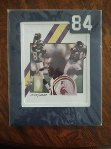 Randy Moss Game Used Jersey Relic /2000 Vikings Rookie COA - Bild 1 von 2