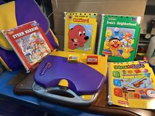 Fisher-Price Power Touch Learning System Bundle with 4 Books, 2 Games & Case