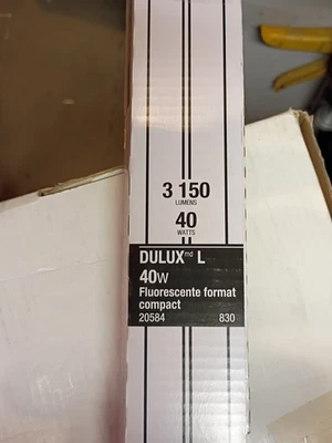 SYLVANIA 20584 Dulux L Compact Fluorescent - FT40DL/830/RS/ECO (7bulbs Pack) NEW - Image 1 of 4