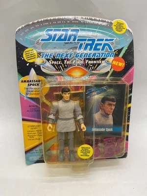 Figura de acción Star Trek The Next Generation TNG Ambassador Spock Playmates 1993 Foto 1 de 4