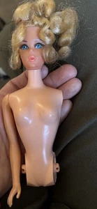 Vintage wachsende hübsche Haare Barbie Rooted Lashes Teilkörper - Bild 1 von 4