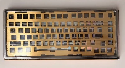 Glorious Brass Switch Plate for GMMK Pro US ANSI GLO-ACC-P75-SP-B PC Gaming Race - Image 1 of 3