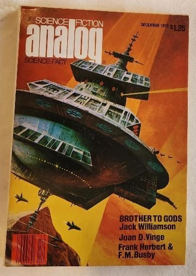 аналоговый научно-фантастический журнал, декабрь 1978 г., с Фрэнком Гербертом и Джеком Уильямсоном - Изображение 1 из 1