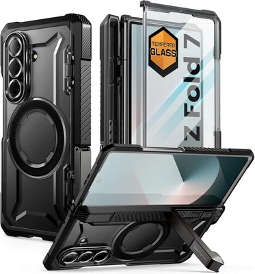 Funda Magnética SUPCASE MagSafe + Pantalla HD Para Samsung Galaxy Z Plegable 7 (2025) Foto 1 de 4