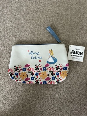 Disney Enchanting Collection Alice In Wonderland Cosmetic Bag A29858 - Image 1 of 2