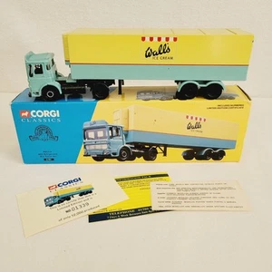 Corgi Wall's Ice Cream Refrigerated Box Trailer Set 21401 (#1339 of 12,000) read - Picture 1 of 24