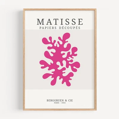 Matisse Retro Vintage Museum Art Poster Print A161_ - Image 1 of 4