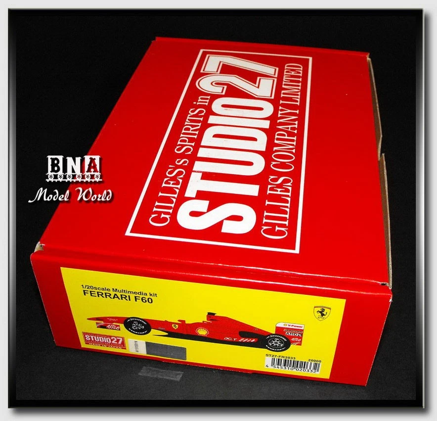 Studio27 1/20 Ferrari F60 2009 (Multimedia Kit) - Image 1 of 1