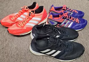 3 Paar Damen Adidas Fast Pace Laufschuhe/Sneaker 9,5 Adios Boost Train 5K - Bild 1 von 20