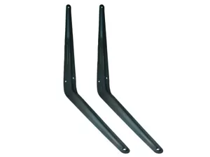 50 X Staffe Supporto Mensola Grigio Modello Londra 14 X 12 Pollici 350 X 300mm | Onest - Foto 1 di 1