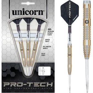 Unicorn Protech Style 4 Darts Set 20g 22g 24g Gramm Tungsten - Bild 1 von 4