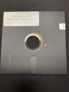 River Chase - Commodore 64 - RARE VINTAGE GAME with Instructions! 1983 Cyberia - Picture 1 of 2