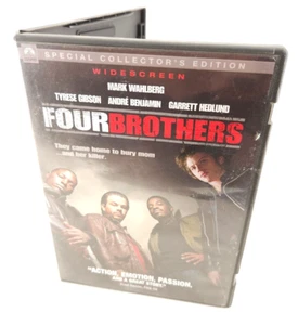 Four Brothers Mark Wahlberg DVD 2005 Movie Tyrese Gibson Rated R - Picture 1 of 6