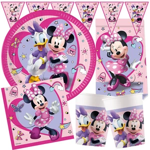MINNIE MOUS CUMPLEAÑOS INFANTIL - Fiesta Decoración Niños Cumpleaños Minni Mouse Disney - Imagen 1 de 27