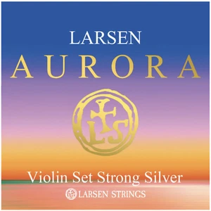 Larsen Aurora violin string set 4/4 STRONG SILVER D Made in Denmark free postage - Picture 1 of 3