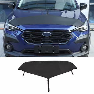Front End Bumper Hood Mask Bra Cover Fits For Subaru Crosstrek 2024 2025 Lether - Foto 1 di 24