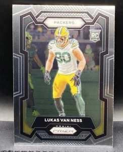 2023 Panini Prizm Football Rookie Card Lukas Van Ness #336 Green Bay Packers - Bild 1 von 5
