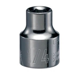 NEW! CRAFTSMAN GUNMETAL CHROME SOCKET 3/8" Drive 6 Point SAE INCH GM PICK SIZE - Picture 1 of 19