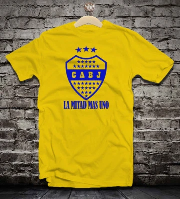 Boca Juniors Argentina retro badge t shirt camiseta - Image 1 of 4