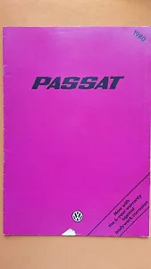 Volkswagen Passat LS GLS LD Saloon Estate brochure catalogue January 1980 VW - Picture 1 of 7