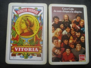 Deck Spanish Fournier. Advertising Coca-Cola Nº2 - Picture 1 of 1