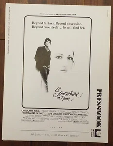 SOMEWHERE IN TIME - Libro stampa originale cinema 1980 - Christopher Reeve - Foto 1 di 5
