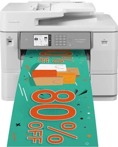 Brother MFC-J6959DW Multifunction Inkjet Printer Fax AIO 30ppm - Foto 1 di 5