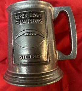 Steelers 4th Super Bowl  Wilton Armedale’ Pewter  Mug