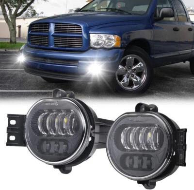 2pcs LED Fog Light Fit For Dodge Ram 1500 2002-2008 / Ram 2500 3500 2003-2009 - Image 1 of 4