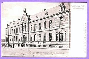 POSTAL DE LA OFICINA DE CARGA DE SUDAFRICA JOHANNESBURGO - Imagen 1 de 1