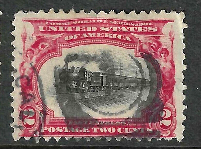 Sc #295 Pan Am 2 Cent 1901 US 88F33 - Image 1 of 1