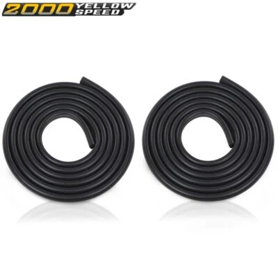 Fit For 73-79 Ford F100 F150 F250 F350 Rubber Door Seals Weatherstrip Set Truck  - Image 1 of 4
