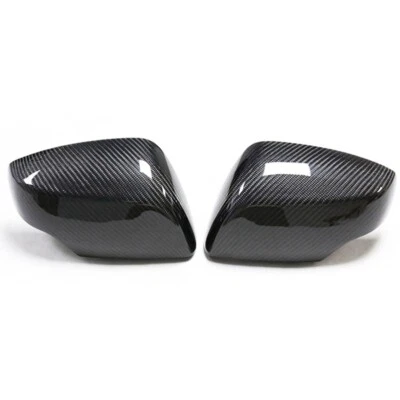 Capas espelhadas laterais externas de fibra de carbono para Subaru XV Legacy Forester Outback - Imagem 1 de 4