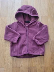 Fleecejacke von name it Gr. 74 beere lila - Bild 1 von 2