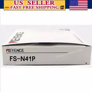 Sensore Amplificatore Fibra Keyence 1PZ FS-N41P FSN41P Nuovo Con Scatola - Foto 1 di 3