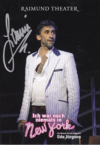 Autogramm - Gianni Meurer (Musical - Ich war noch niemals in New York) - Wien - Bild 1 von 1